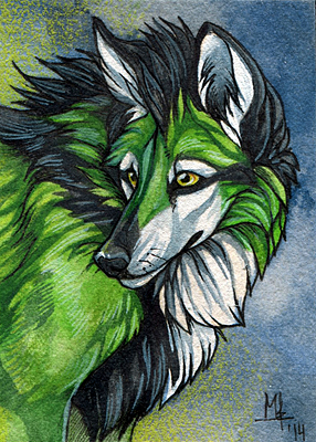 Carbon - ACEO for NightFell