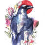 Red Moon Raven