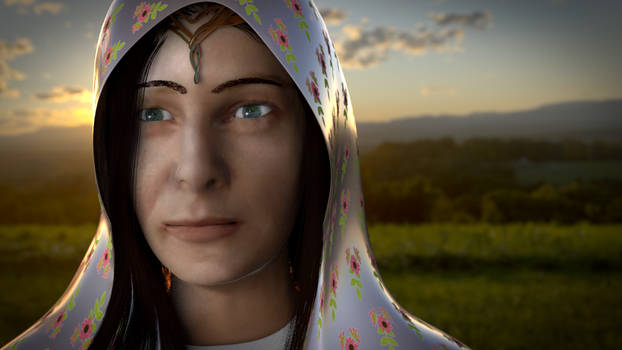 Galadriel in cycles - Wrong color hair??