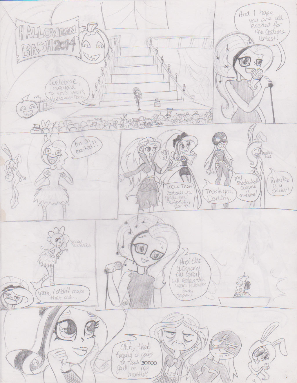 EqG: Halloween Bash 2014 {Page 1}