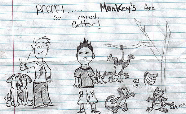 Monkeys Cartoon Deviantart Monkeys by CaptainFeiron on DeviantArt