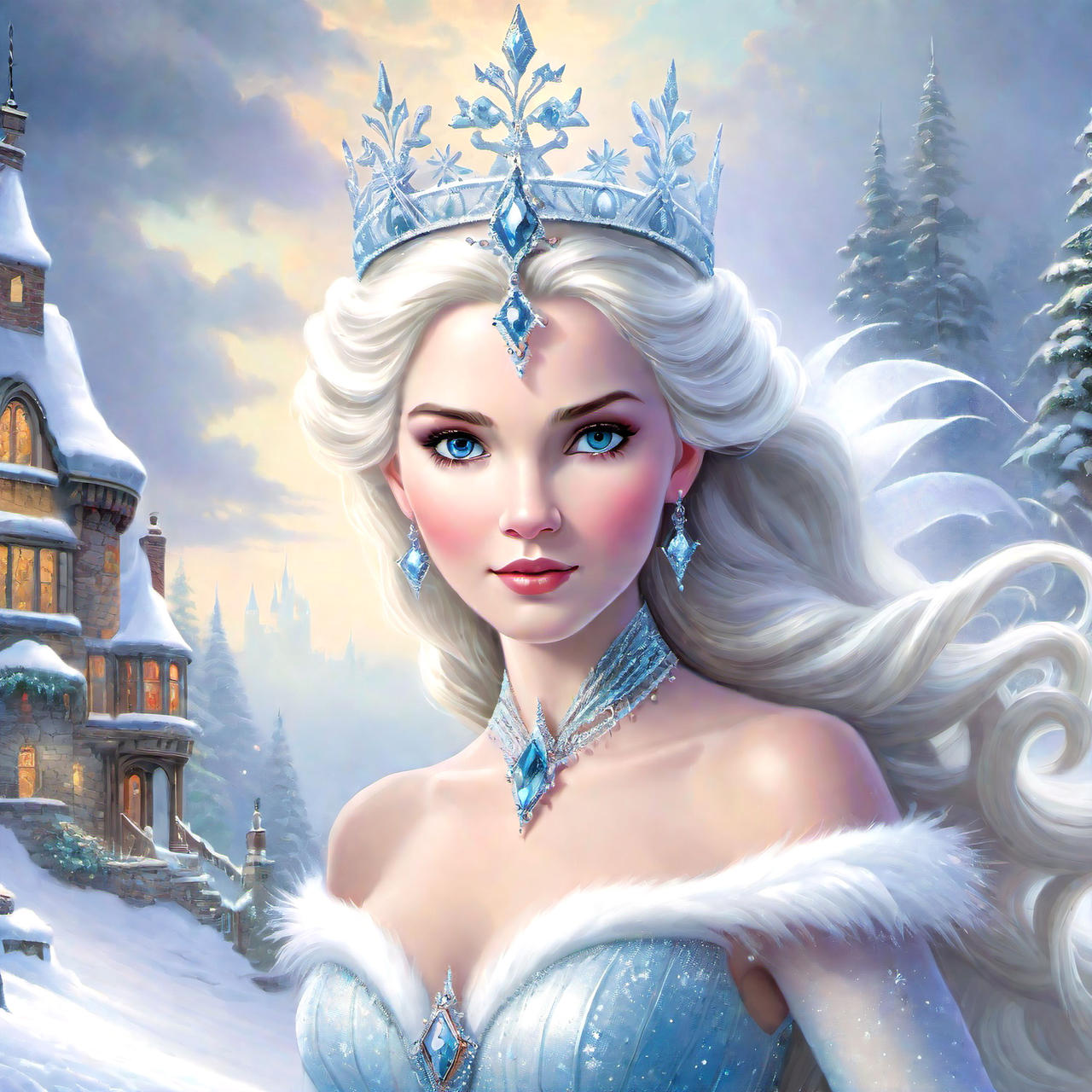 Snow Queen Map Snow Queen by Synthartik on DeviantArt