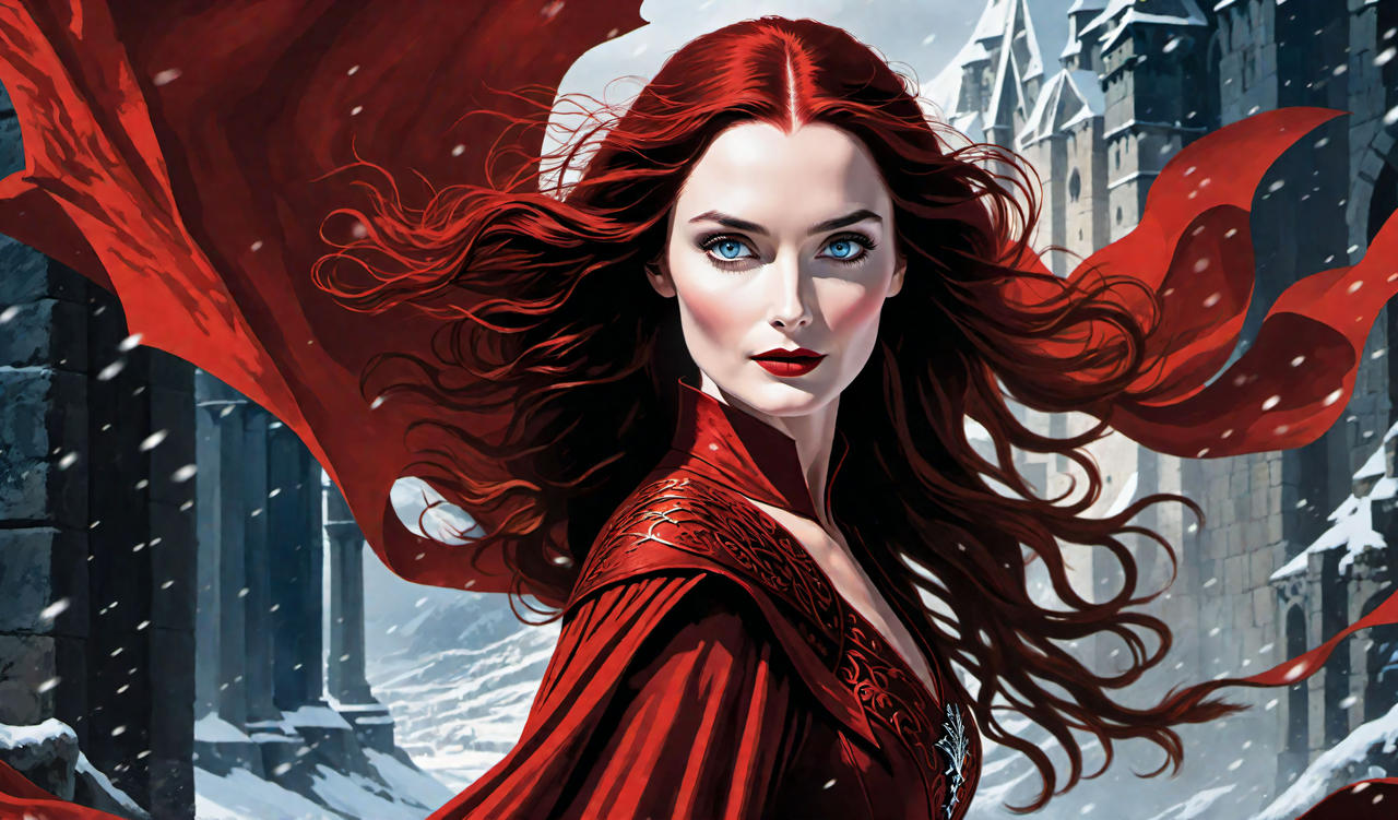 The Red Witch by Synthartik on DeviantArt