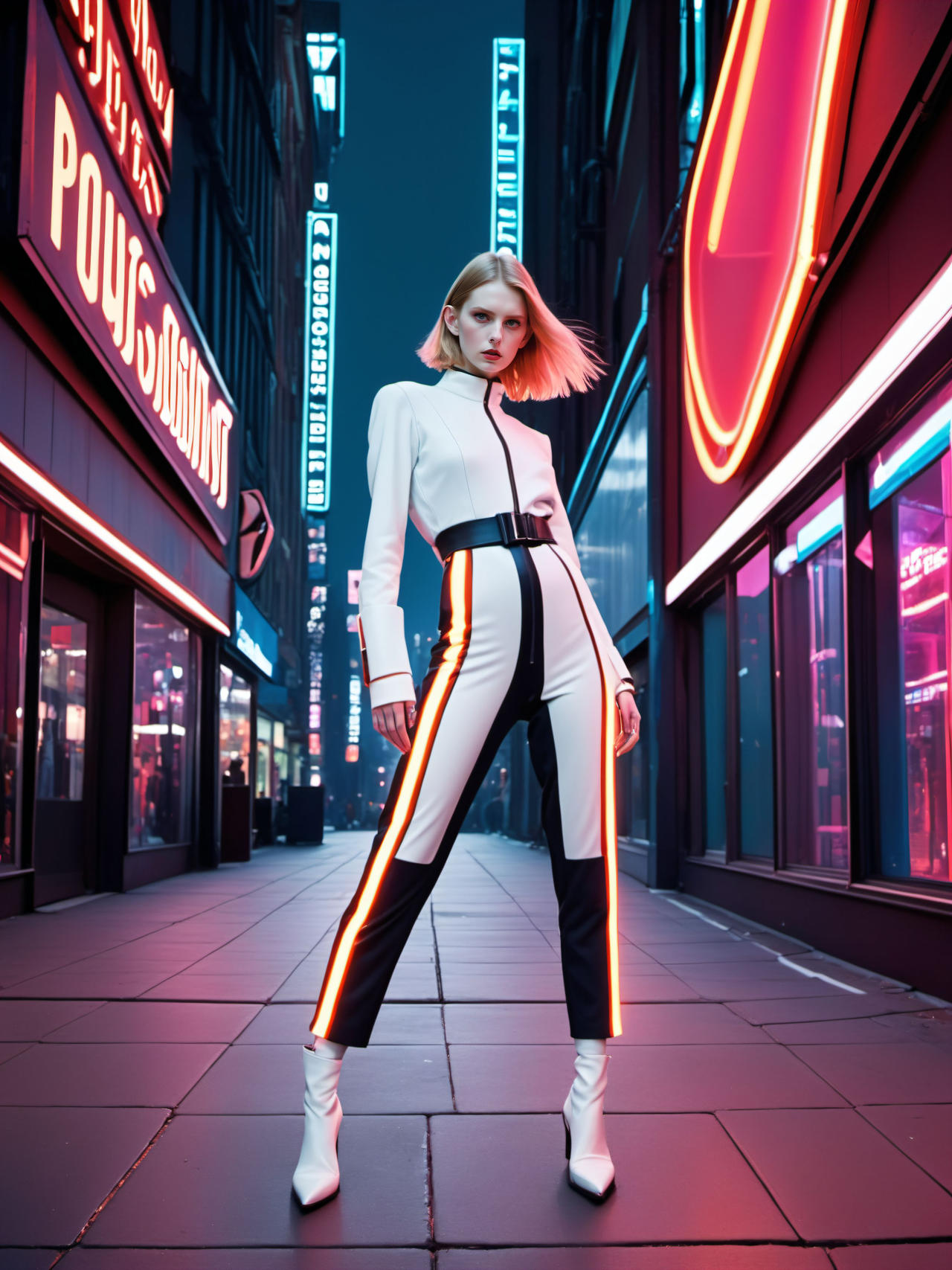 Cyberpunk gothic fashion AI by exokinetic on DeviantArt