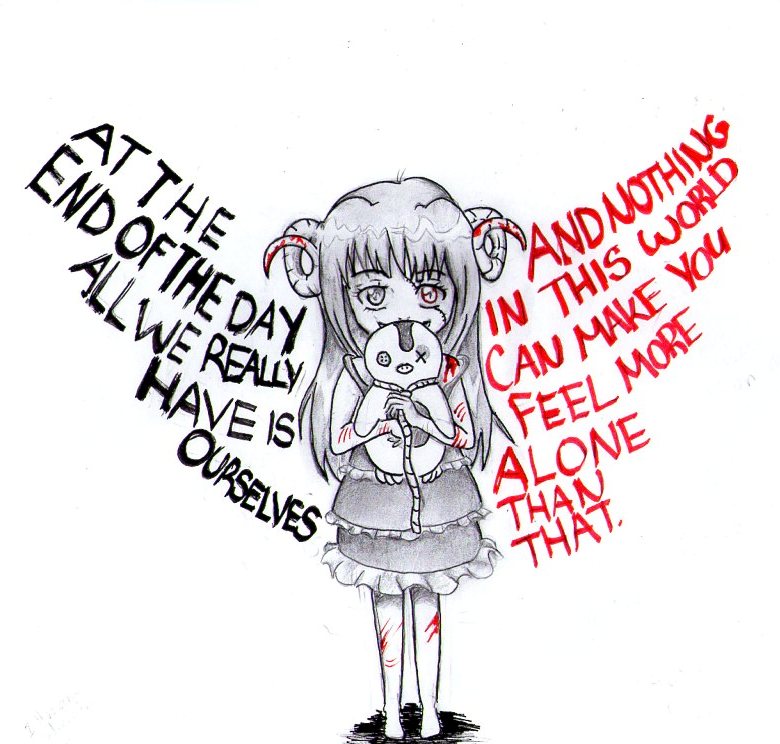 We Live Alone We Die Alone By Kikyo00 On Deviantart We Live Alone We Die Alone By Kikyo00 On Deviantart