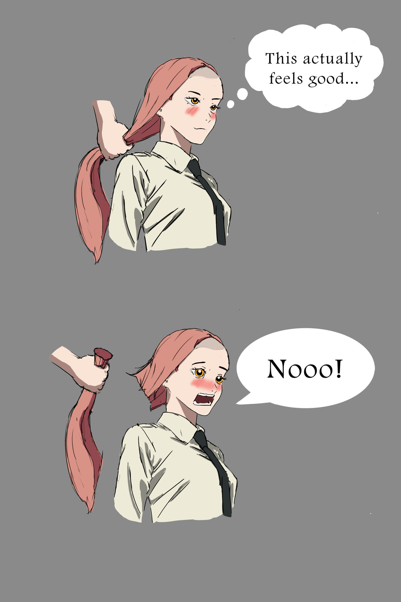 Makima Gets a Haircut Part 4 by OakheartHair on DeviantArt