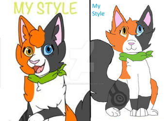 MapleDrizzle's style vs my style