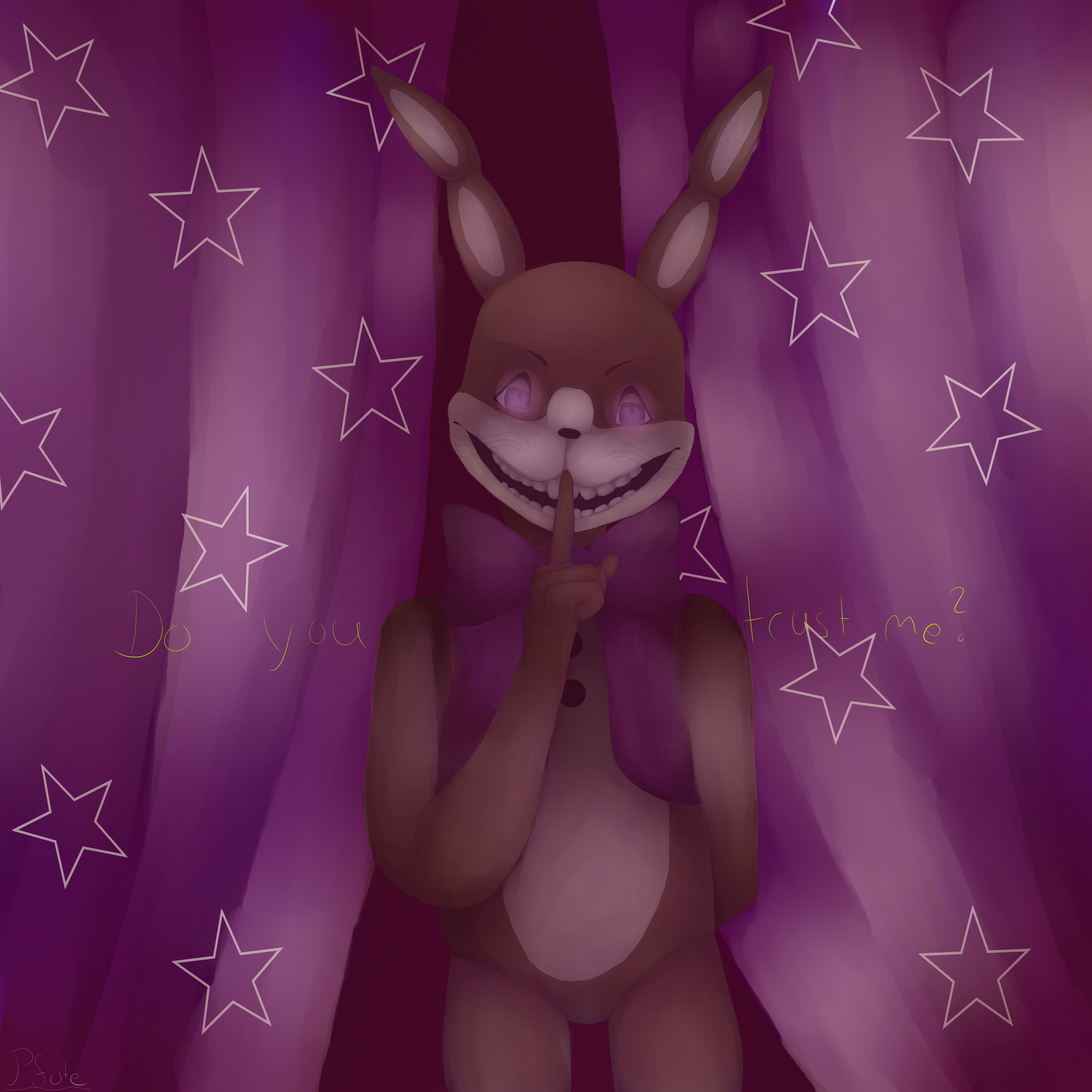 Glitchtrap (FNAF fanart) by EmNightSith on DeviantArt