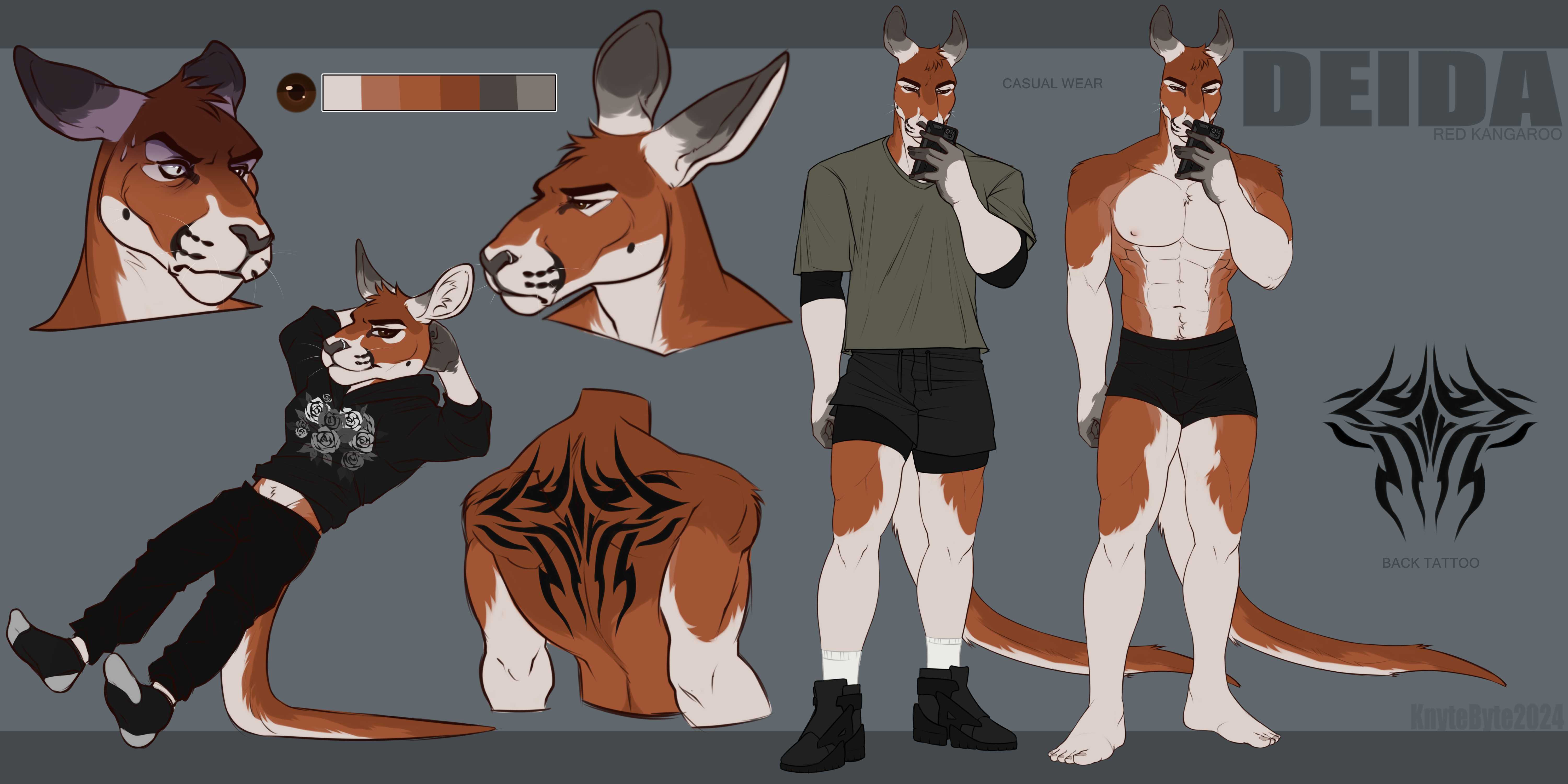 Beastars Model Reference Deida Reference (Beastars OC) by KnyteByte on DeviantArt