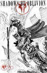 One Sketch 19: Cerberus and Warangel by Shono