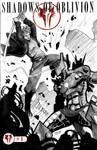 One Sketch 41: Cerberus vs Scai by Shono