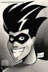 Freakazoid: Twitch Sketch by Shono