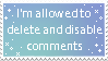 Comment Stamp by painttoolsy