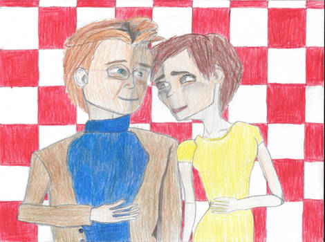 Bernard and Roxanne by ErikGabeEnjolras