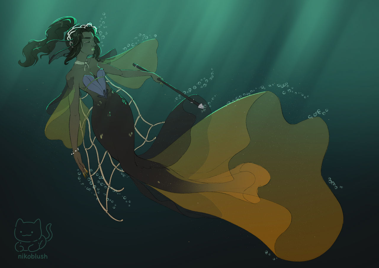 Merfolk Princess Pearl Of The Merfolk by nikoblush on DeviantArt