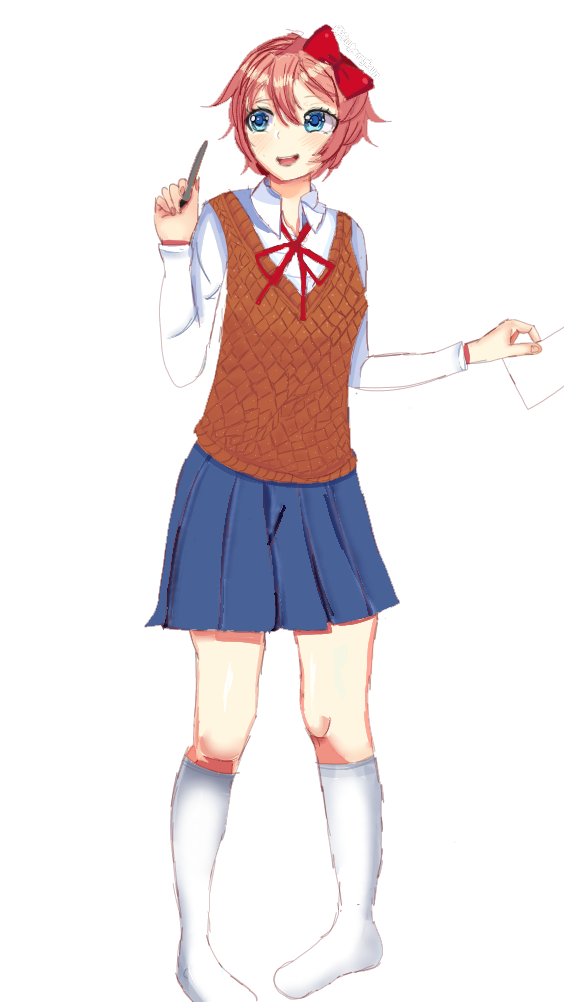 Sayori! by Bunny540 on DeviantArt