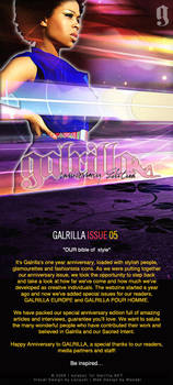 GALRILLA ANNIVERSARY ISSUE