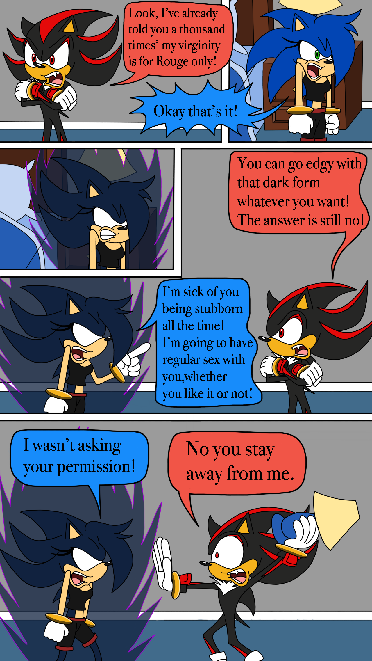 Comics with Dark Sonic - Comic Studio