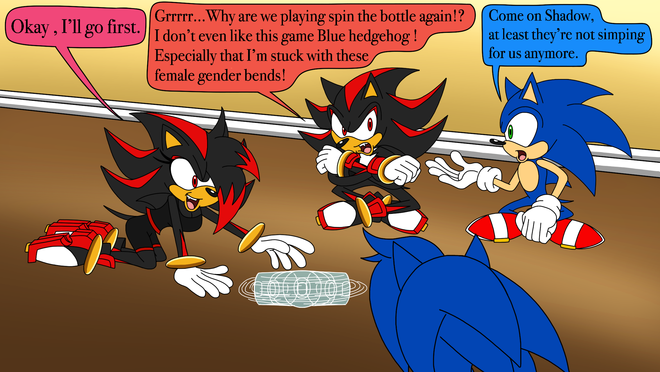 How to ship Sonic and Shadow + by ClassicMariposAzul on DeviantArt