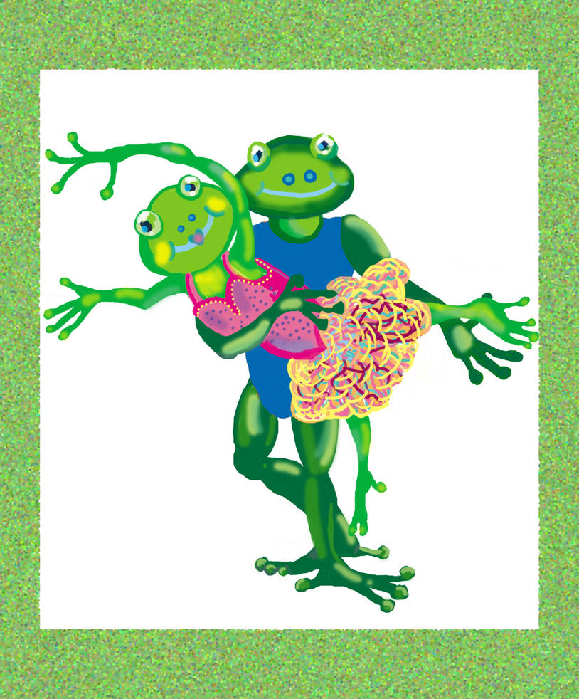 Frog ballet by Goanna on DeviantArt