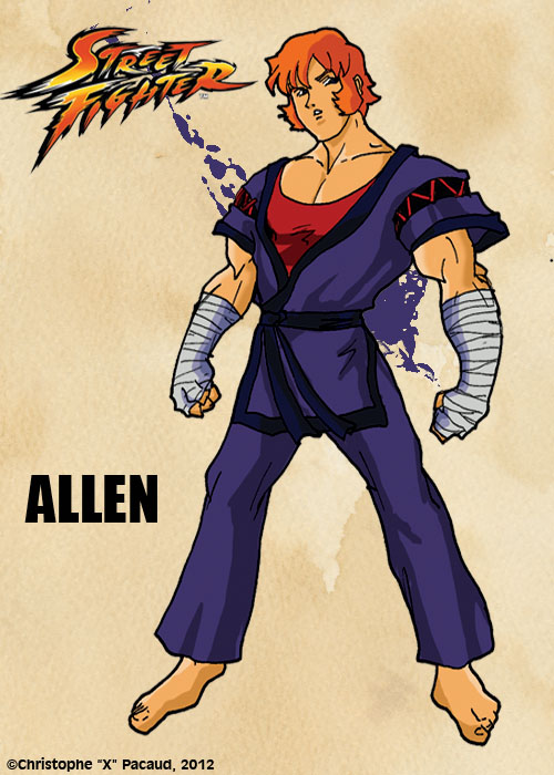 Street Fighter Art Card Series: Allen