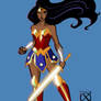 Wonder Woman stylized