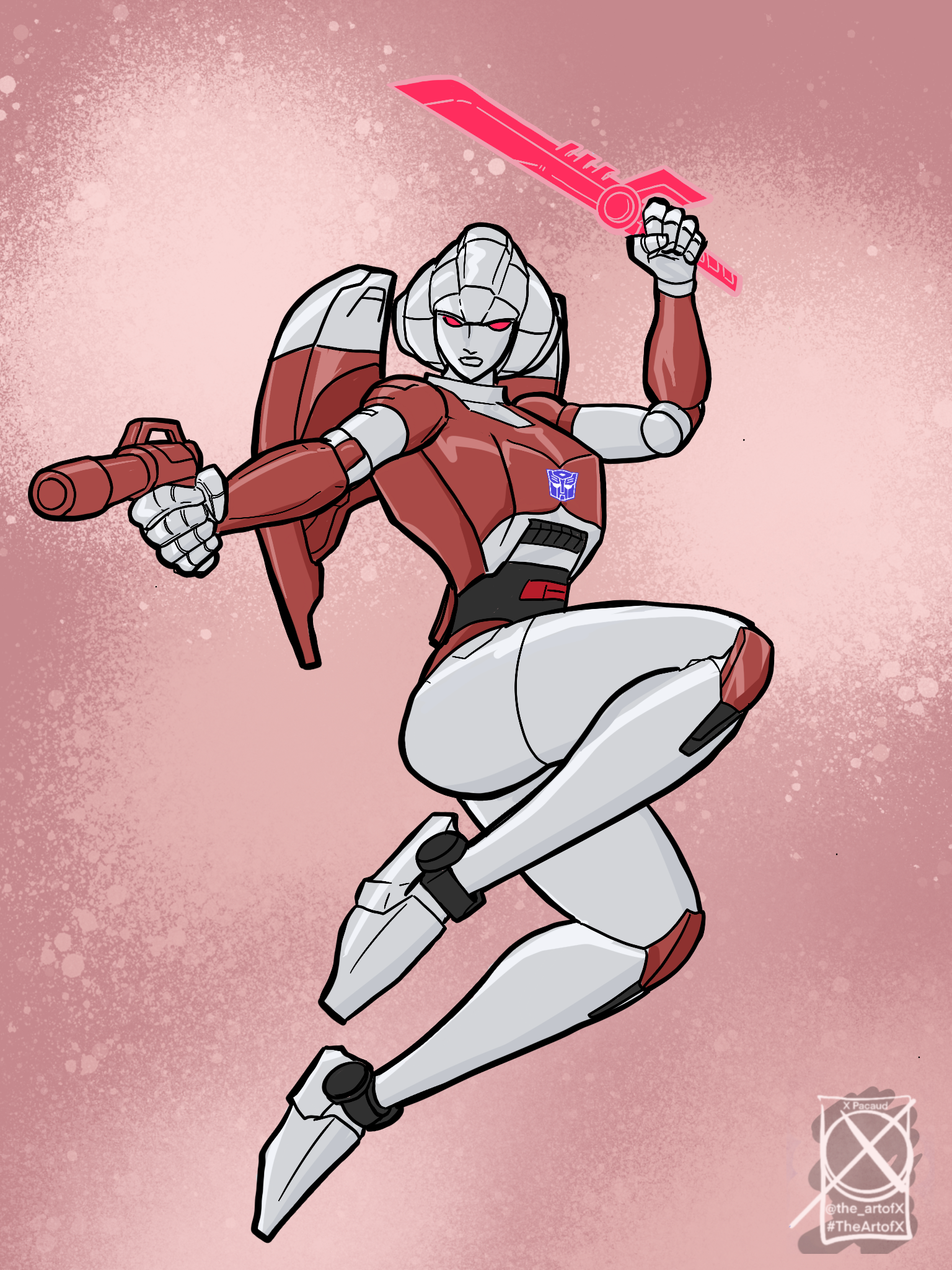 Shattered Glass Arcee