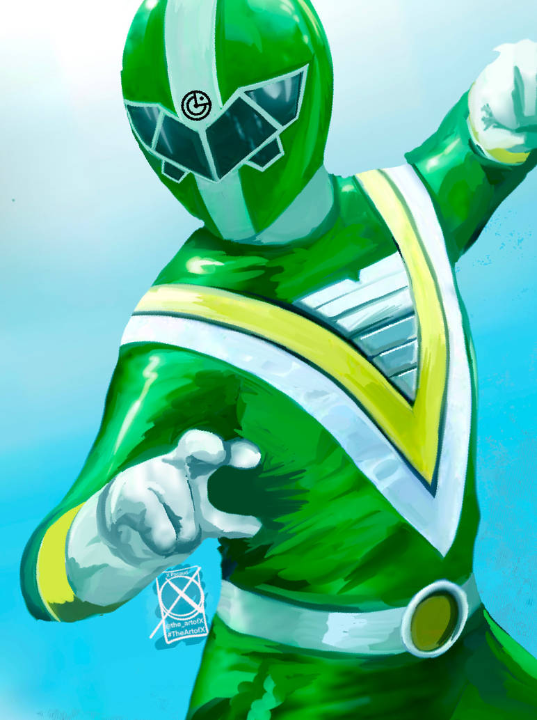 Supersonic Green Ranger from Power Rangers by Xtophe on DeviantArt