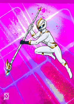 Power Rangers Western Strike White Ranger