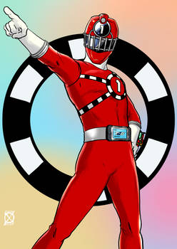 Ricky the Red Rail Rider Ranger