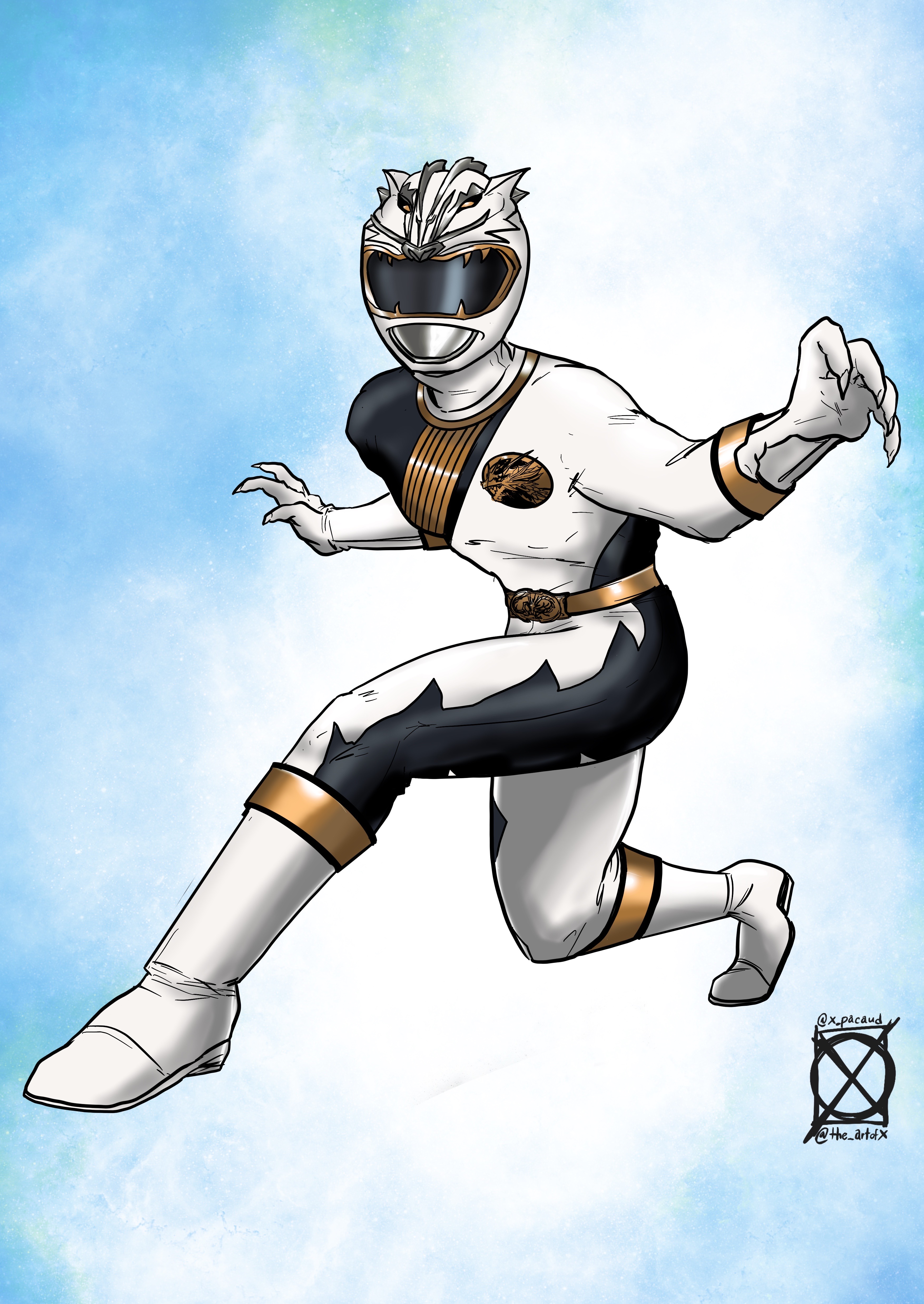 Dark light Dragon Ranger