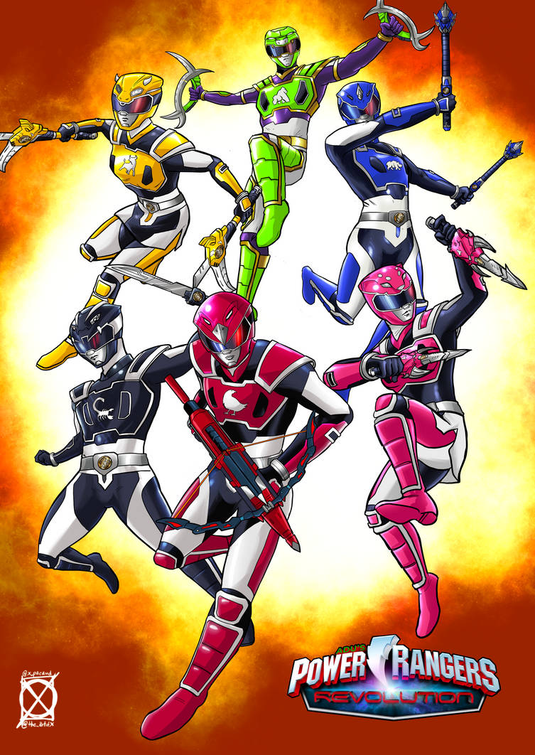 Power Rangers Revolution by Xtophe on DeviantArt