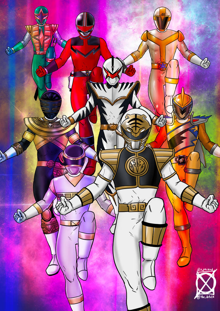 Sixth Rangers by Xtophe on DeviantArt
