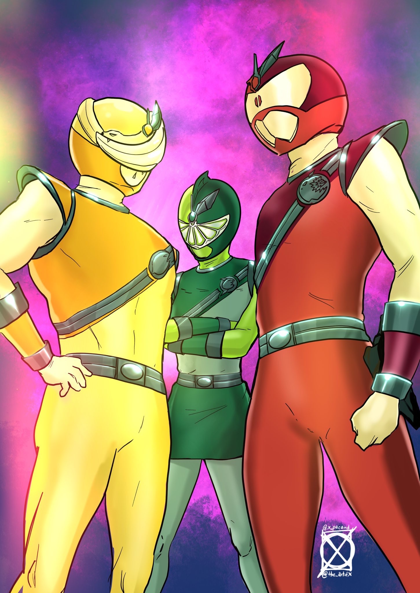 Power Rangers Fruit Splash
