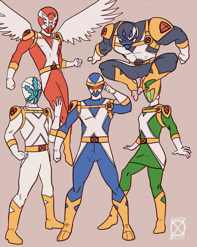 X-men Rangers by Xtophe on DeviantArt