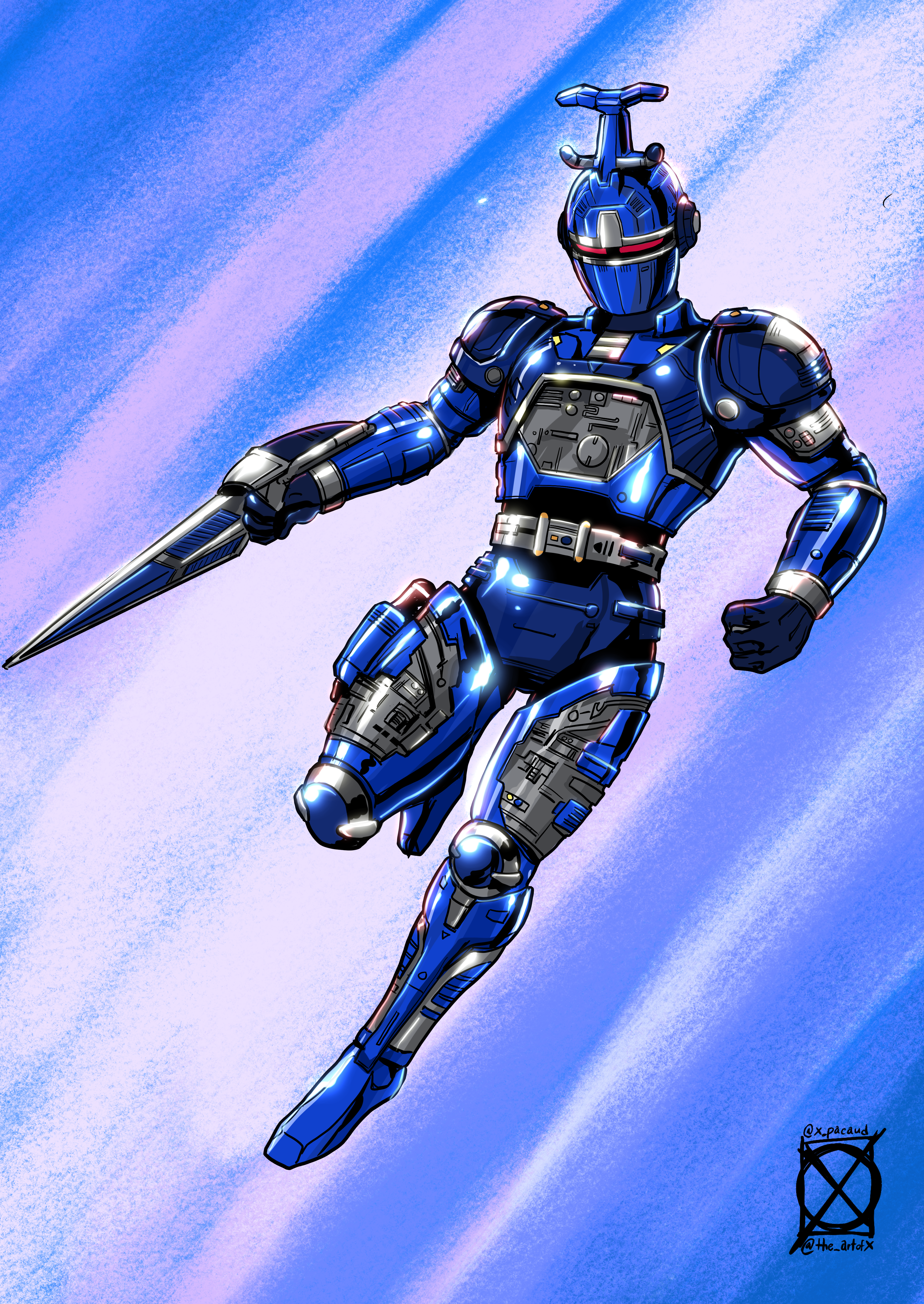 Blue Stinger Beetleborg