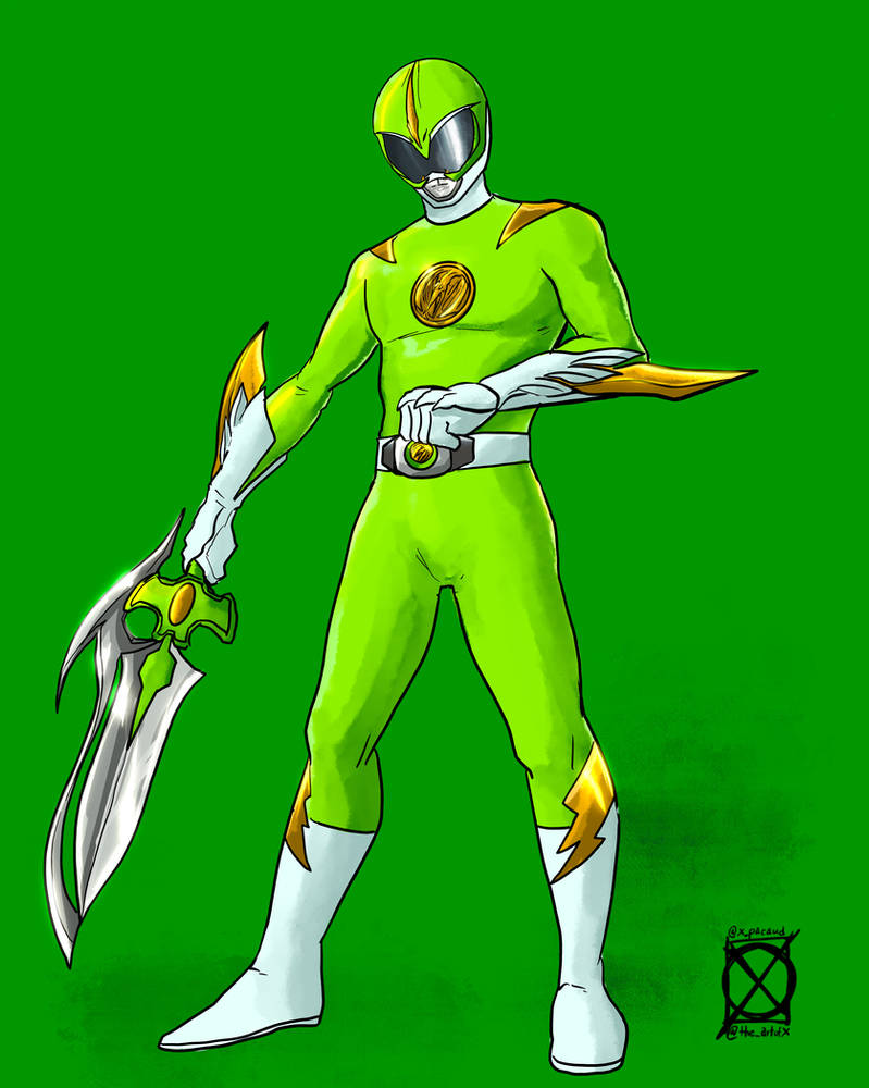 Neon Ranger by Xtophe on DeviantArt