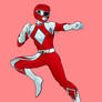 Stylized Red Ranger