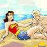 Wonder Woman swimsuit classic