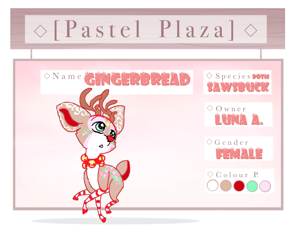 Pfp Gingerbread .: PP - Gingerbread :. by LunaliaArts on DeviantArt
