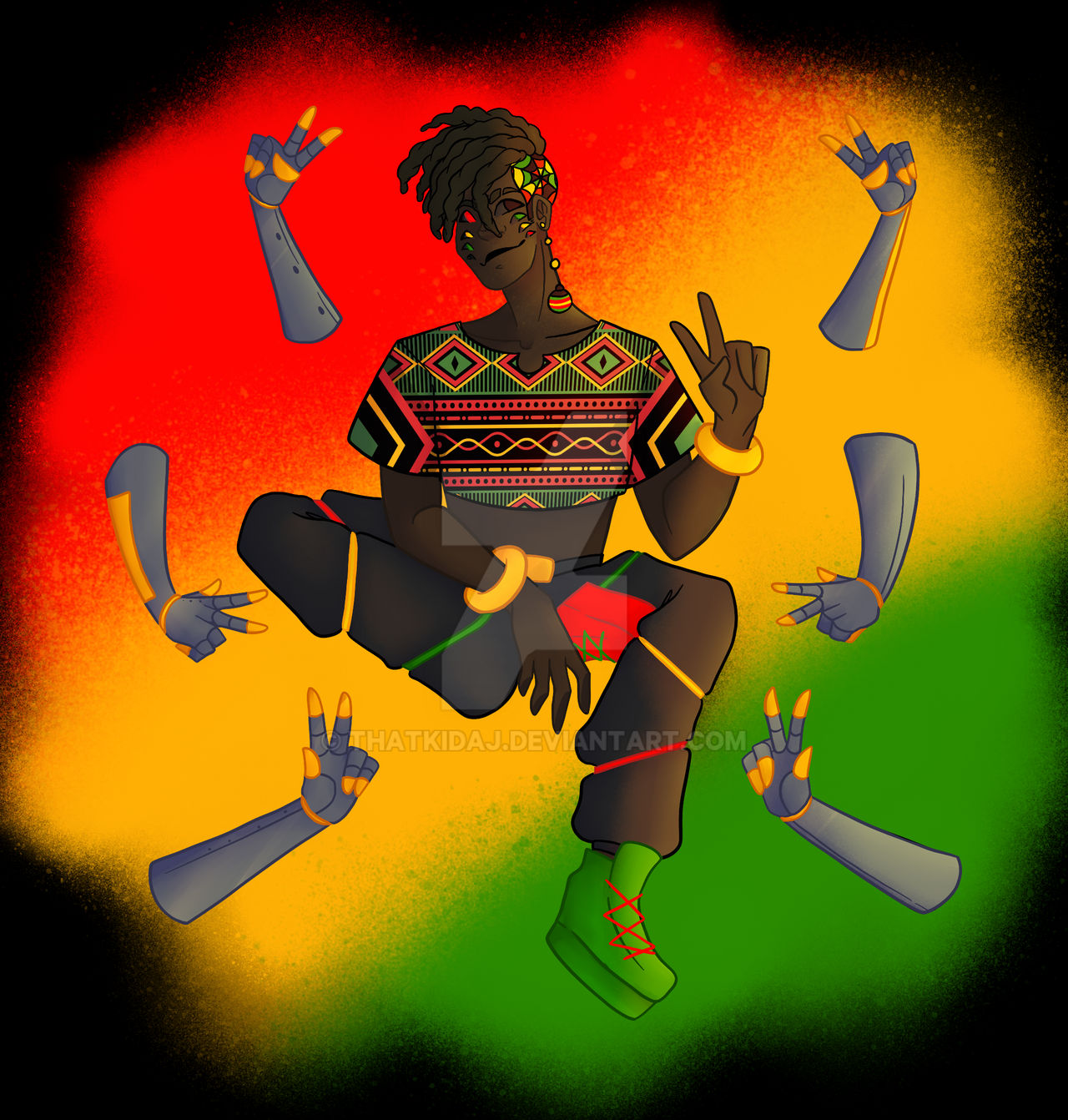 Anansi the Spider by ThatKidAJ on DeviantArt