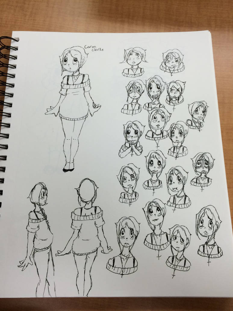 Character profile sketch by BAlyse on DeviantArt