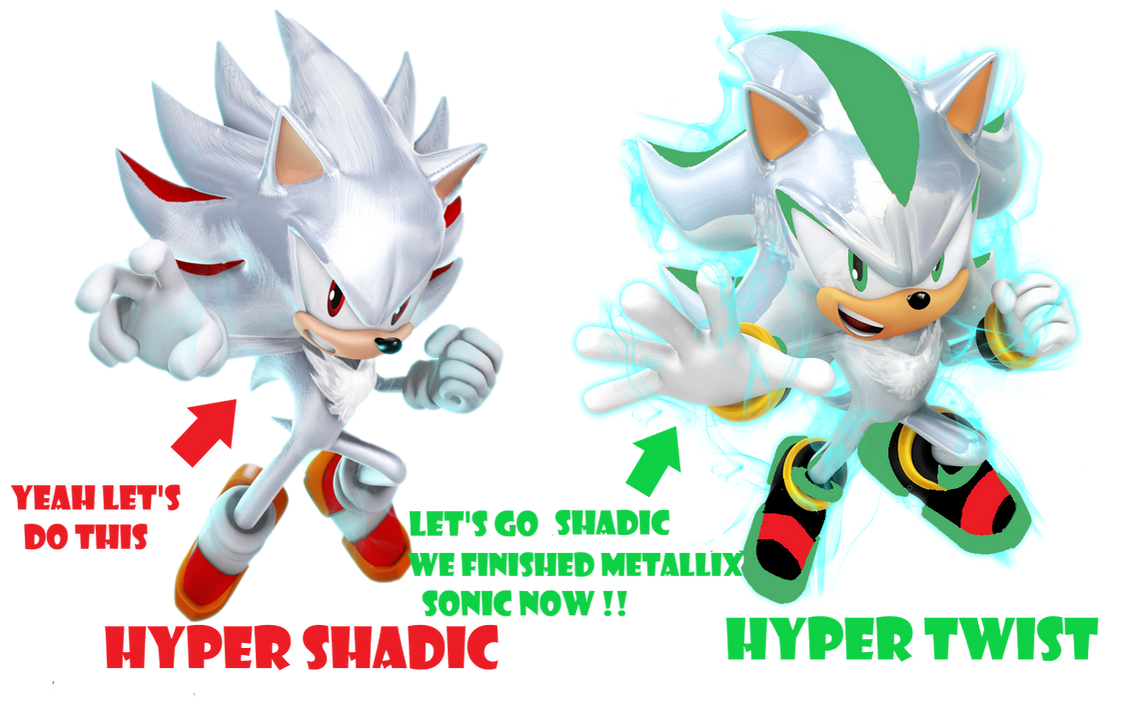 Hyper Twist and Hyper Shadic by Lol2slow on DeviantArt