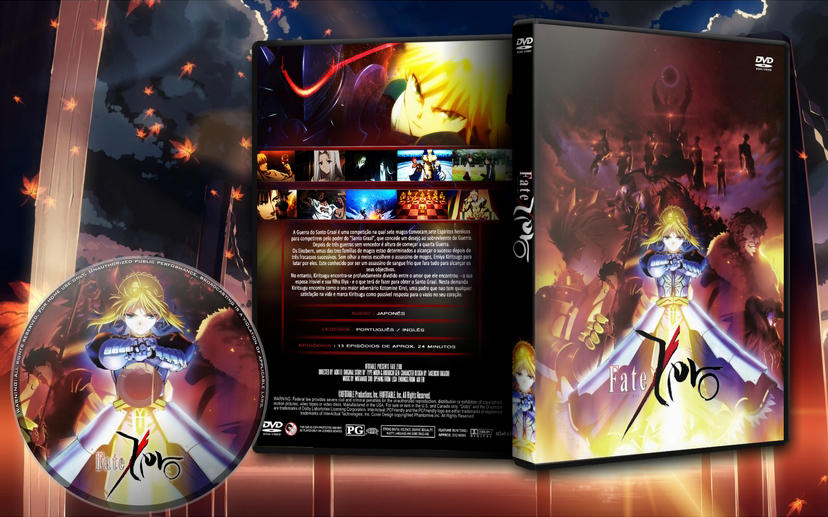 Fate Zero Dvd Cover With Label By Phantomivee On Deviantart Fate Zero Dvd Cover With Label By Phantomivee On Deviantart