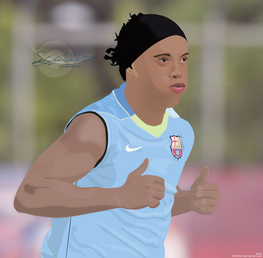 Ronaldinho-Vector-OtherWorks by Sly95art on DeviantArt