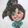 Vanellope von Schweetz - Drawing in March 2014