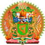 Greater coat of arms of Pumpkin Ireland (IM)