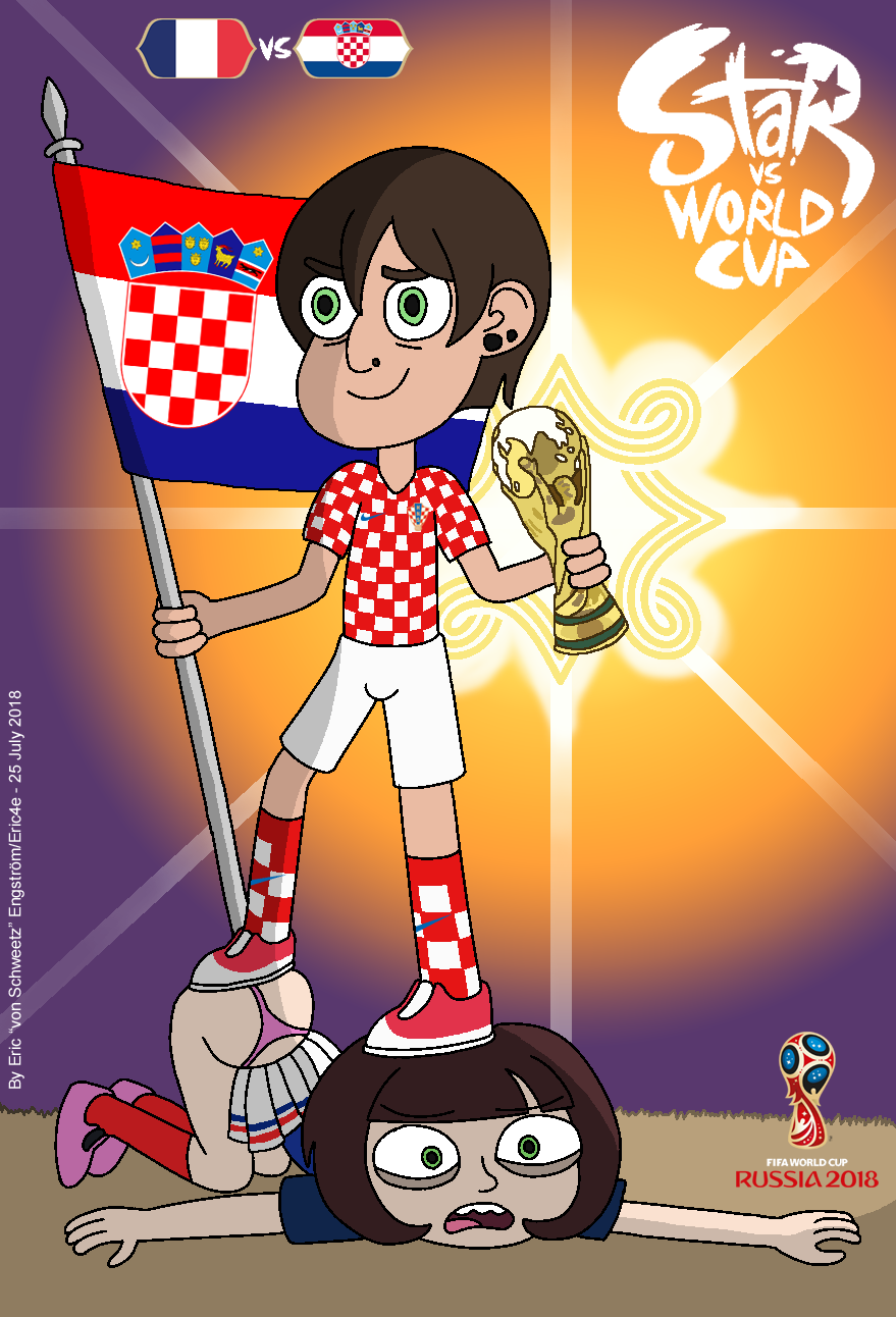 Star vs World Cup 2018: France vs Croatia by EricVonSchweetz on DeviantArt