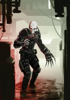 warhammer 40k Eversor Assassin by Schnedler