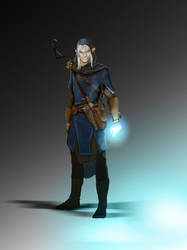 Elven mage rogue